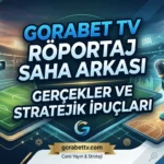 Gorabet TV Röportaj Saha Arkası Gerçekler ve Stratejik İpuçları